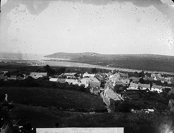 File:A view of Newport (Penf) from the castle NLW3362290.jpg