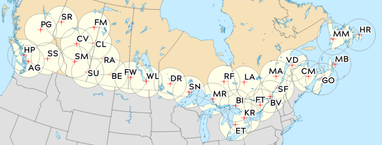 Canada Weather Map