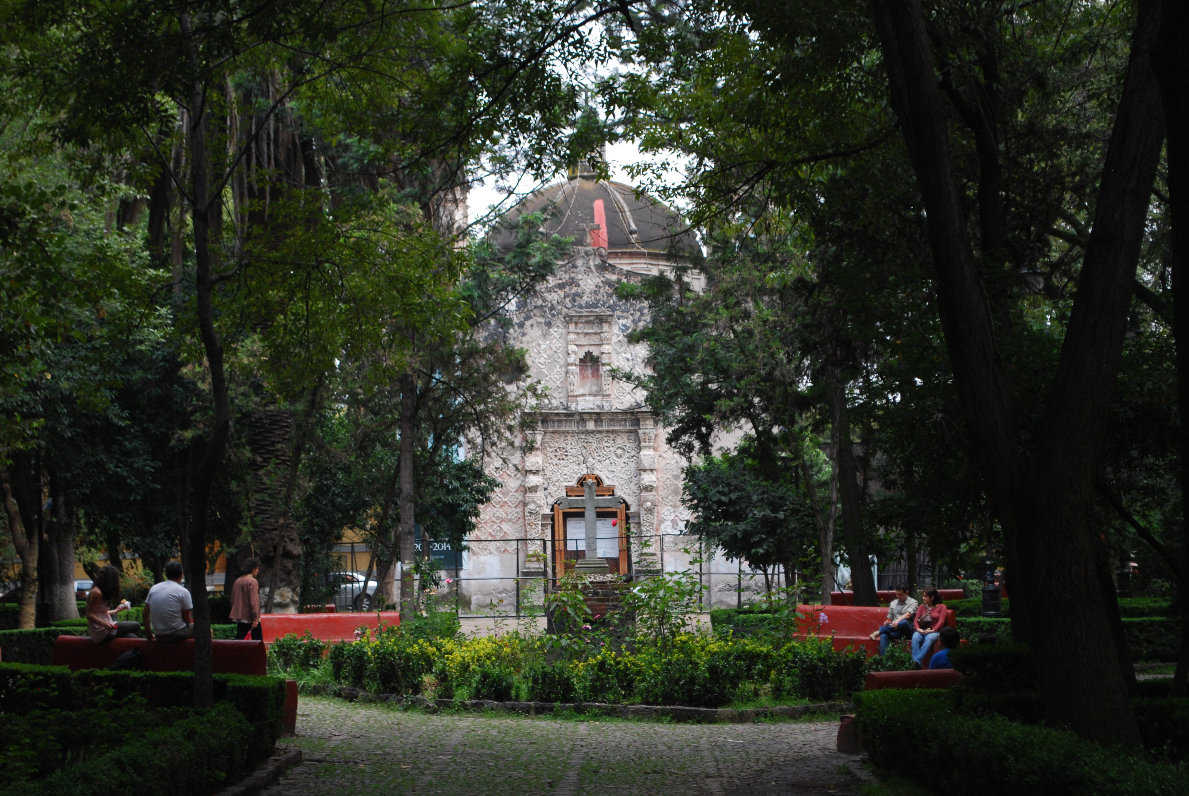 Plaza e Iglesia de la Concepción (Coyoacán) - Wikipedia, la enciclopedia  libre
