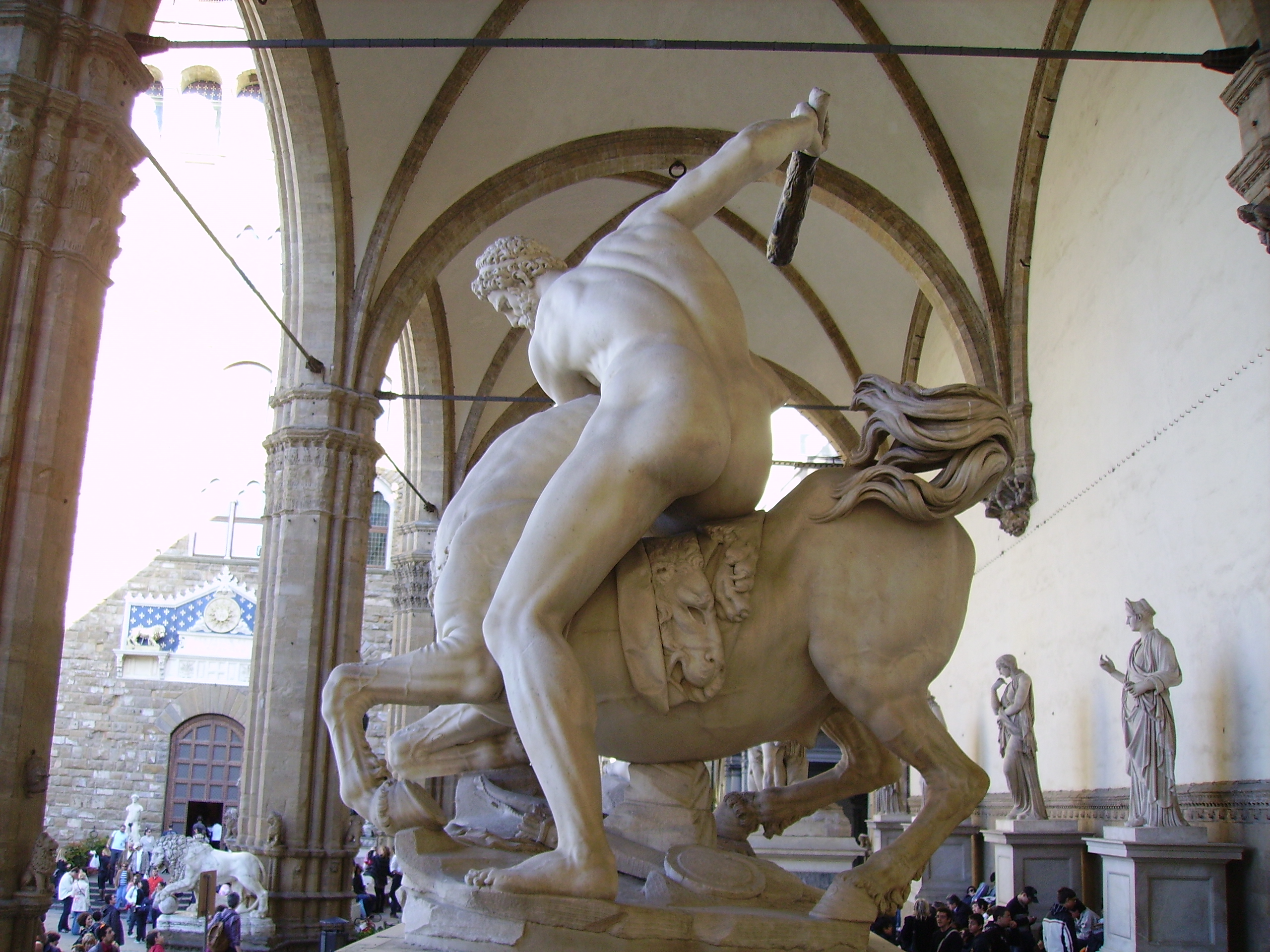 Геркулес скульптура Джамболонья