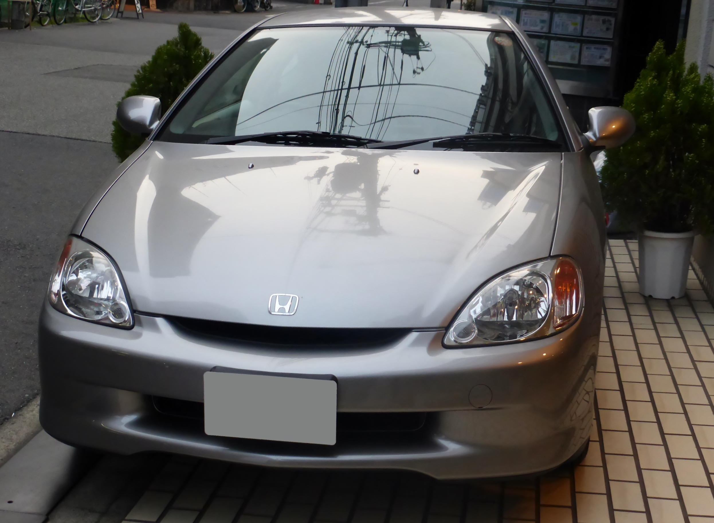 File Honda Insight Ze1 Front Jpg Wikimedia Commons