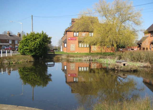 Lane End, The Village Pond - geograph.org.uk - 2324346