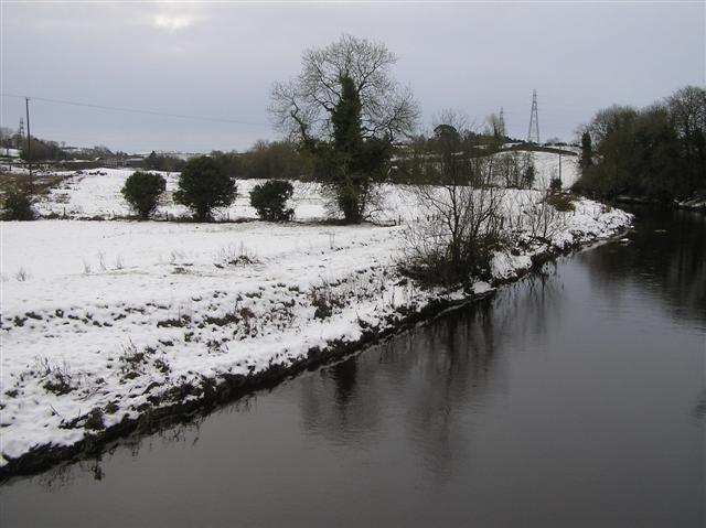 File:Snowy banks, Drumragh River - geograph.org.uk - 1637536.jpg