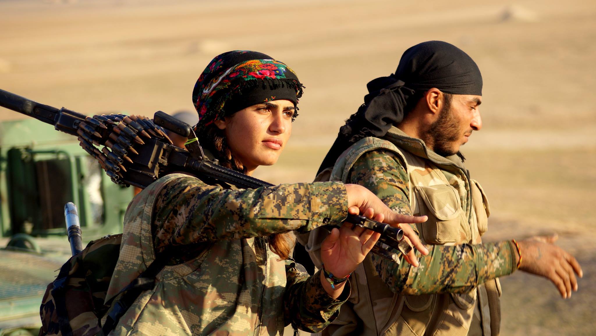 Women. Life. Freedom. Female fighters of Kurdistan