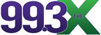 WEXX 99.3TheX logo