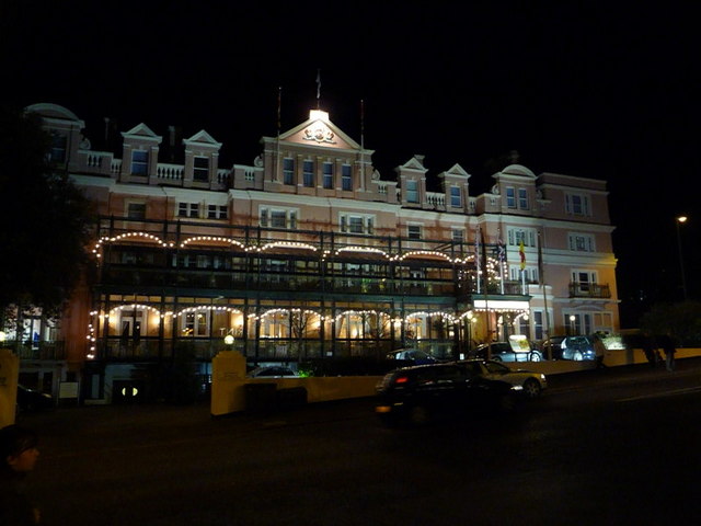 File:Bournemouth, Norfolk Royale Hotel by night - geograph.org.uk - 1629711.jpg