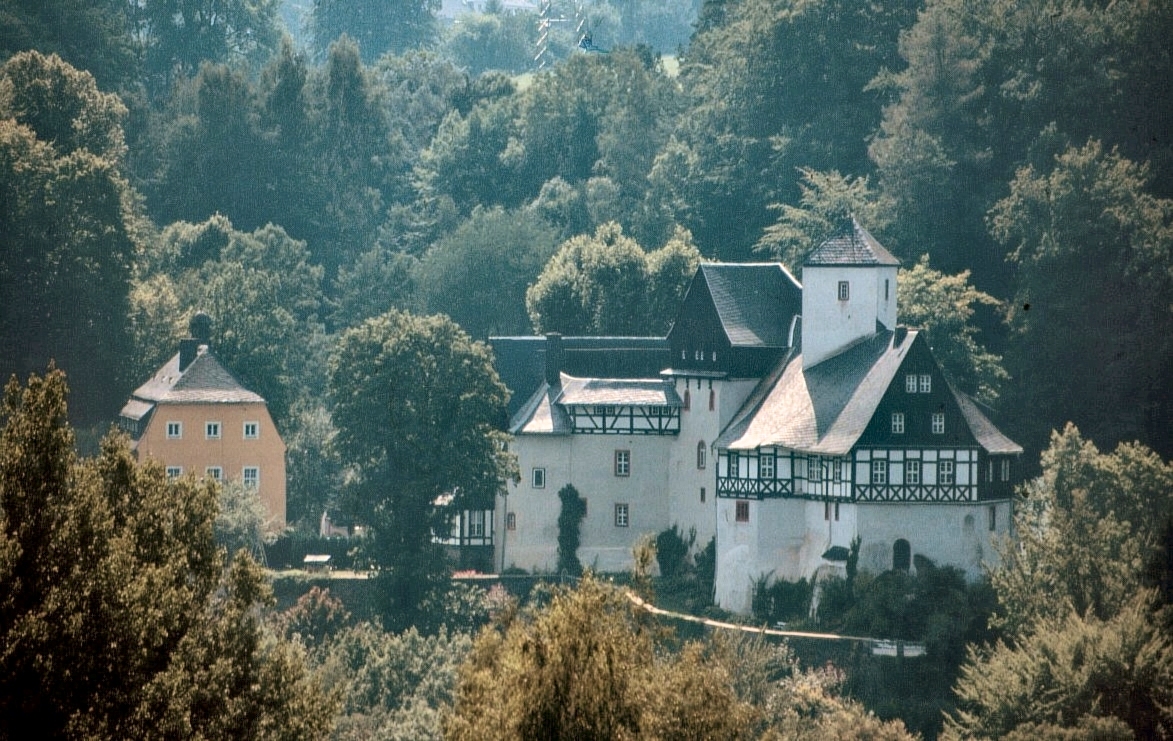 Burg Rauenstein bei Lengefeld, Deutschland