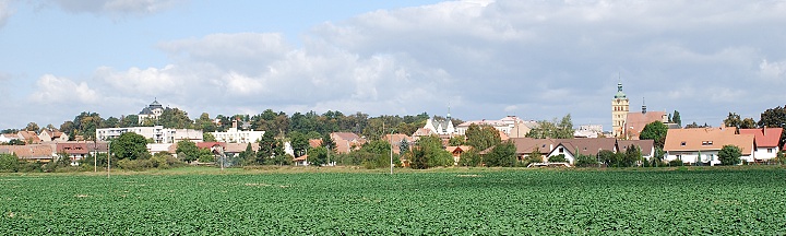 Panorama města Chlumce nad Cidlinou