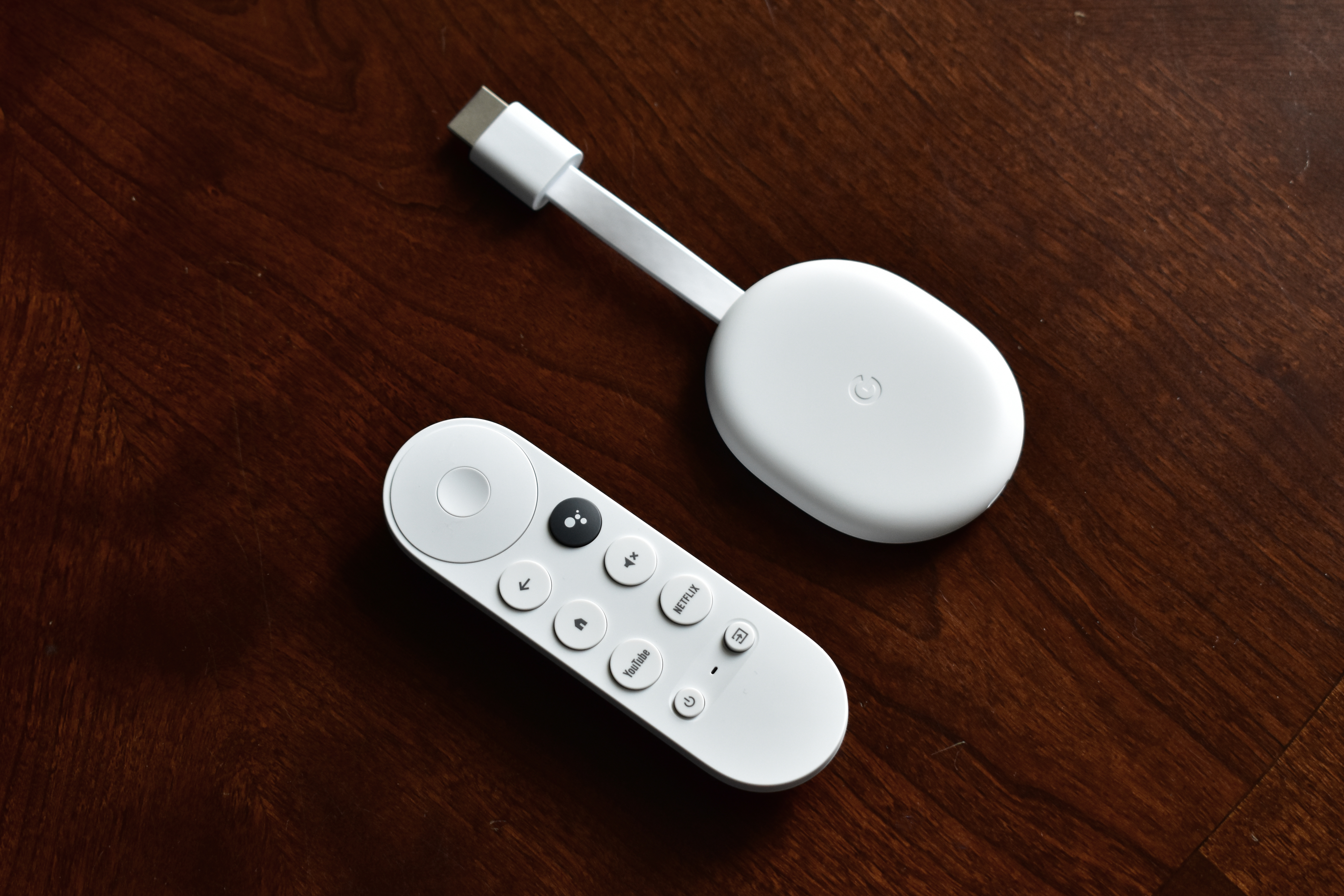 Google Chromecast with Google TV (4K) (2020) - Snow