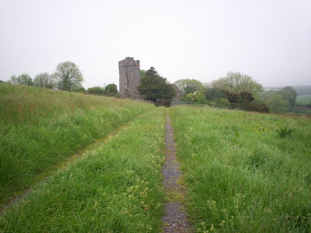 File:Field to Crunwere Church, Llanteg - geograph.org.uk - 1338881.jpg