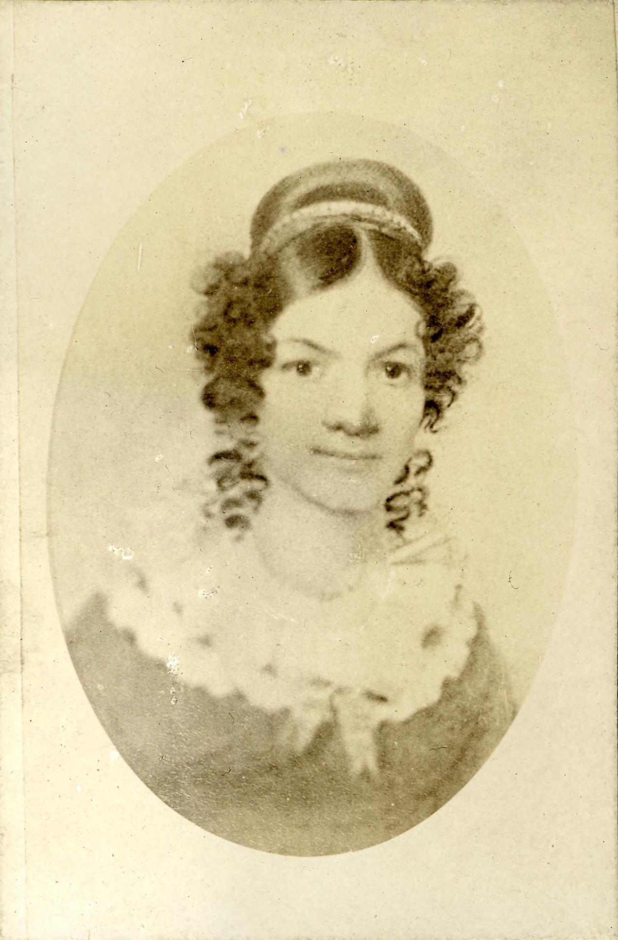 Portrait of Jane Johnston Schoolcraft