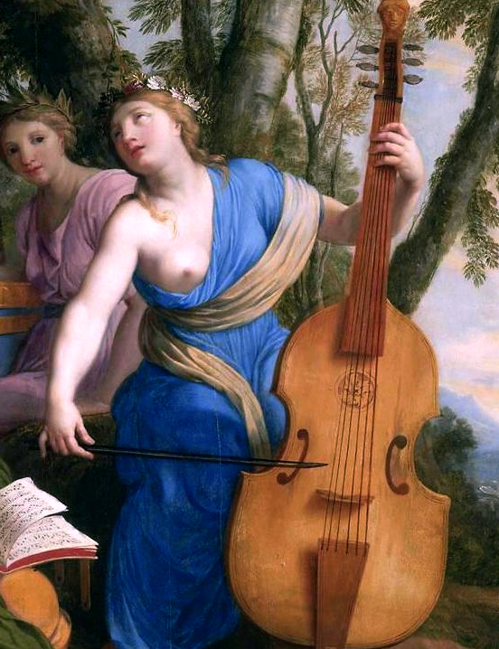 Muse Polyhymnia, by Eustache Le Sueur - The Muses (detail).jpg