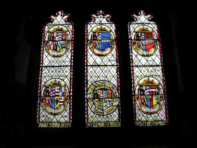 File:Stained glass window within St Mary, Stopham (6) - geograph.org.uk - 1776904.jpg