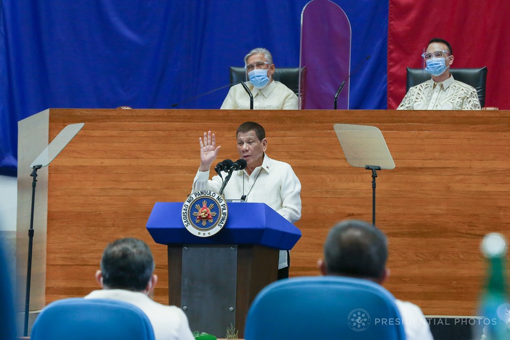 File 2020 Sona Pres Duterte Speaking Jpg Wikimedia Commons