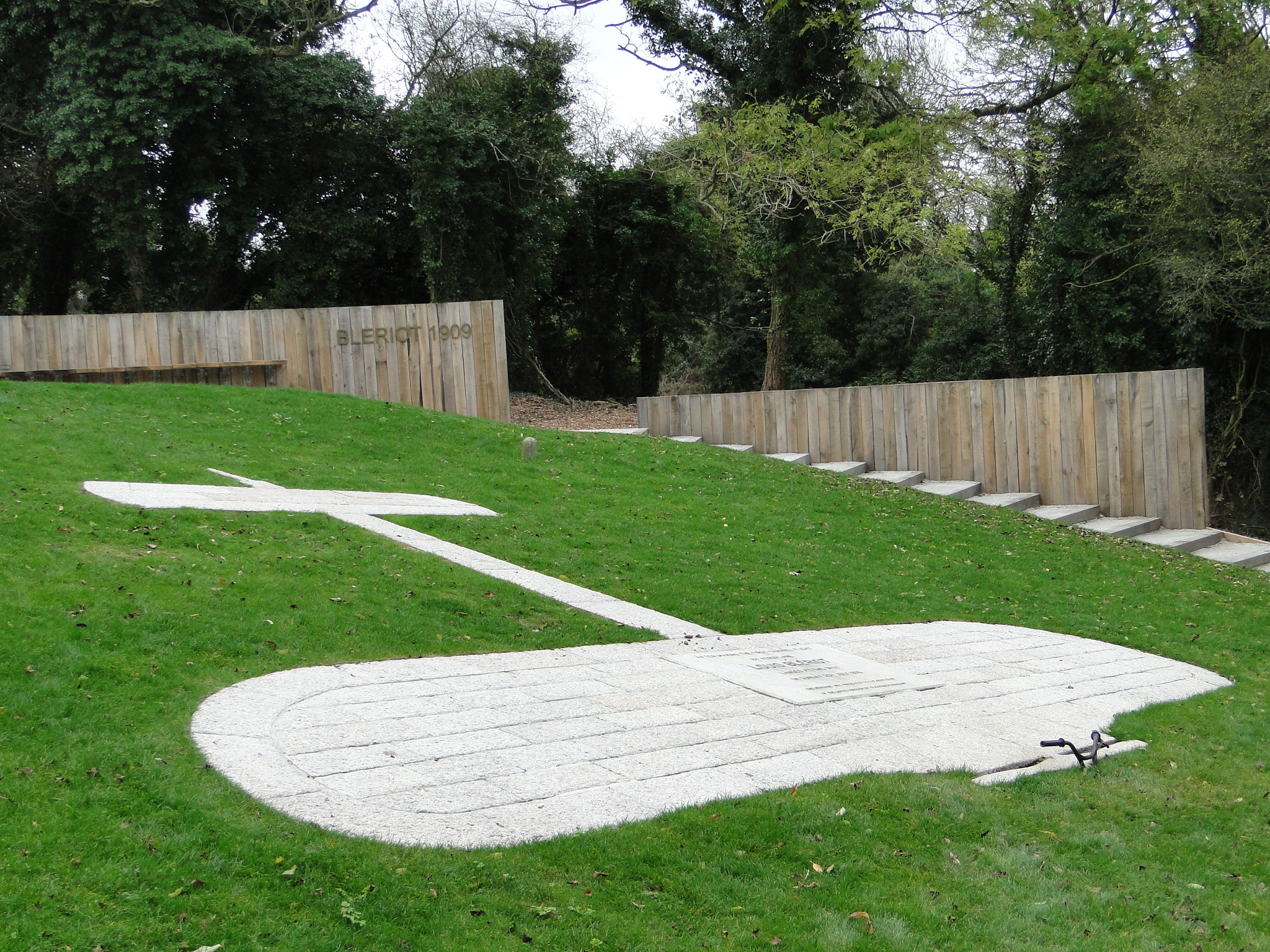 Blériot Memorial in Kent, England.