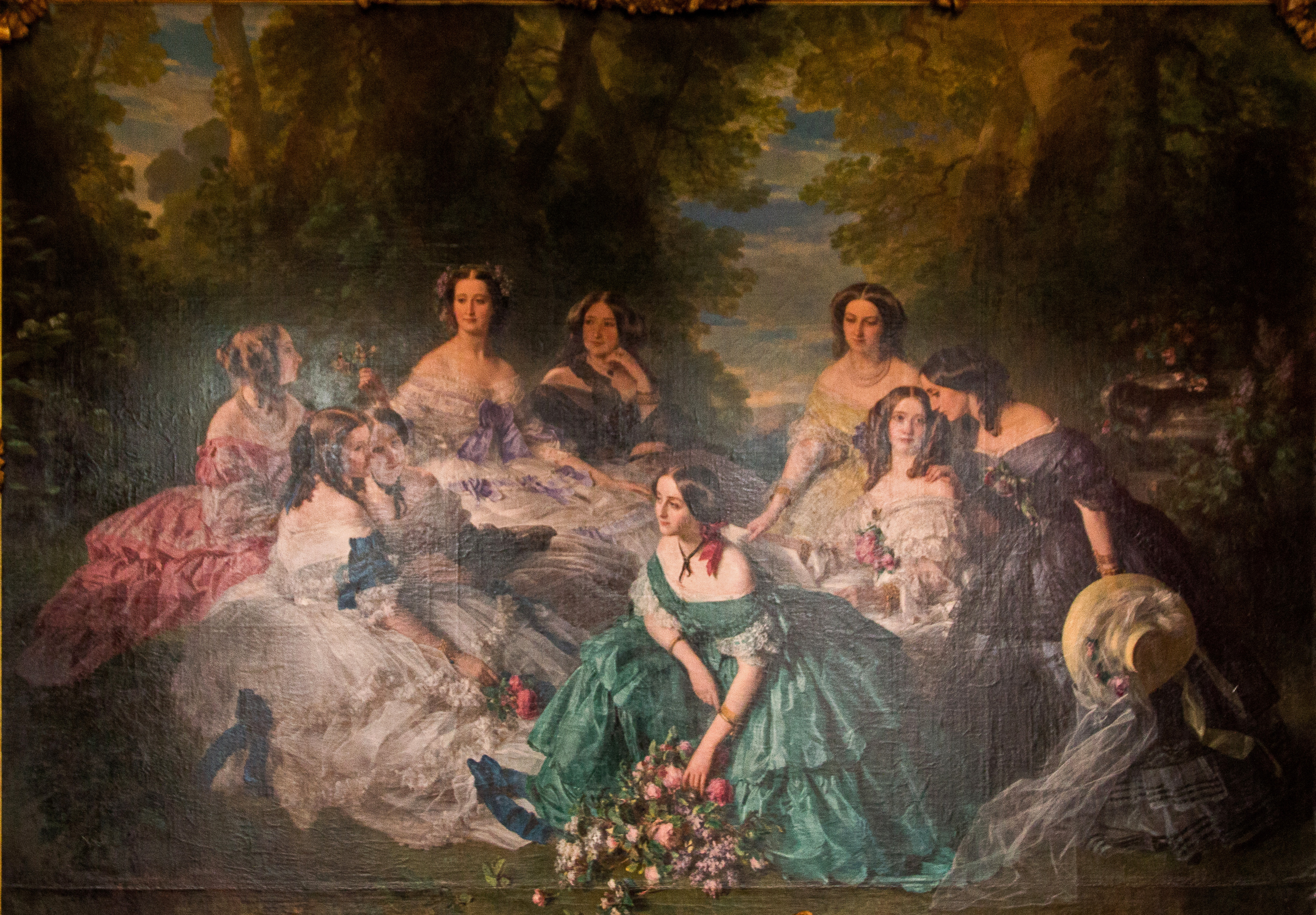 Empress Eugénie Surrounded by her Ladies in Waiting - Wikipedia