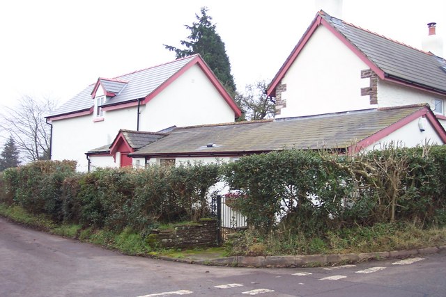 File:Cottages crowding the crossroads - geograph.org.uk - 300258.jpg