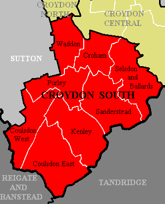 File:Croydon South Constituency ward map small.PNG