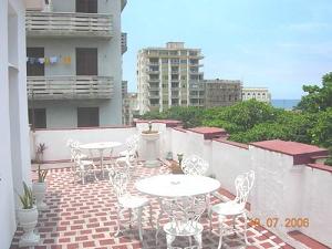 The terrace in a casa particular in Old Havana, Cuba. Cuba-casa-particular-old-havana-terrace.jpg