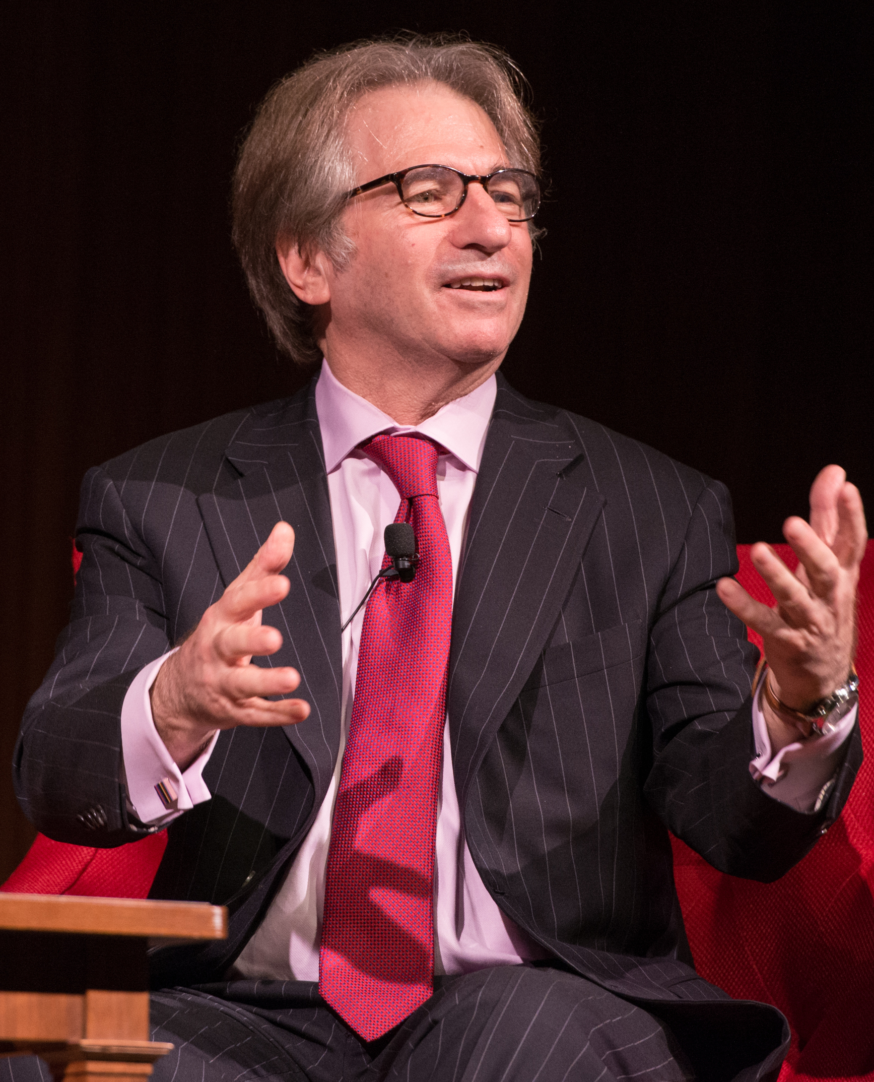 Scheck at the [[LBJ Presidential Library]], 2014