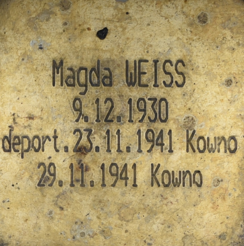 Erinnern für die Zukunft - Magda Weiss.JPG