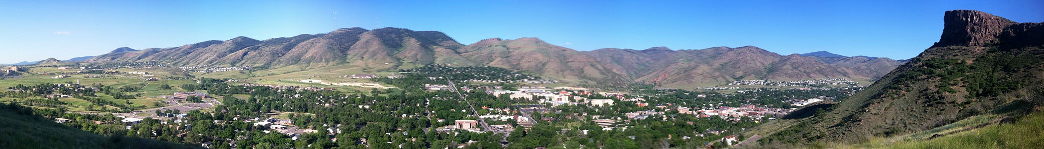 tourist map of golden colorado