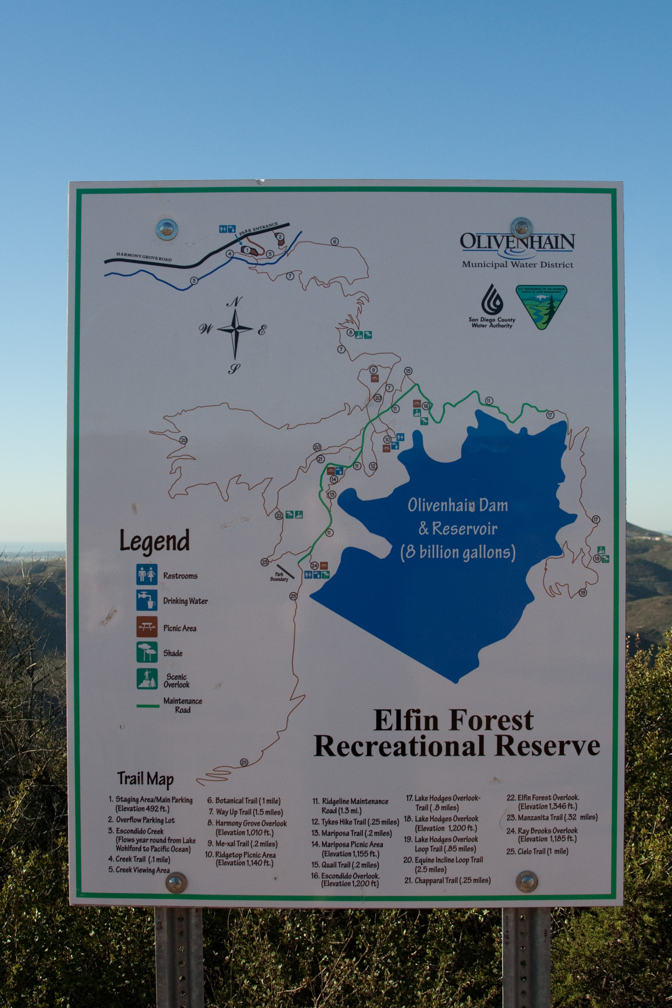 Elfin Forest Trail Map File:info Sign Elfin Forest Recreational Reserve 2009.Jpg - Wikimedia  Commons