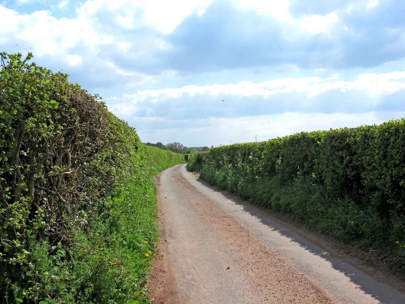 File:Lane from Crown Lane to Norchard - geograph.org.uk - 1848491.jpg