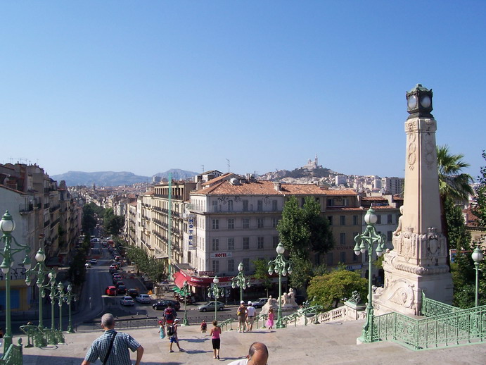 File:Marseille - view from the train station - 2006 - panoramio.jpg