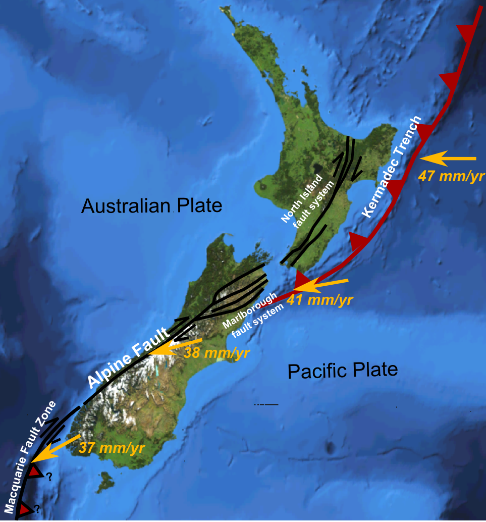 List Of Earthquakes In New Zealand Wikipedia