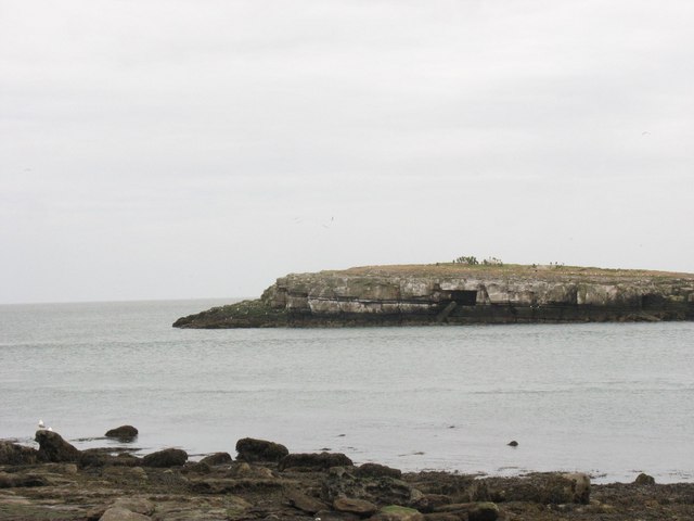 File:The northern tip of Ynys Moelfre seen across Y Swnt - geograph.org.uk - 754299.jpg