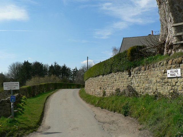 Village Road, Eccup - geograph.org.uk - 394408