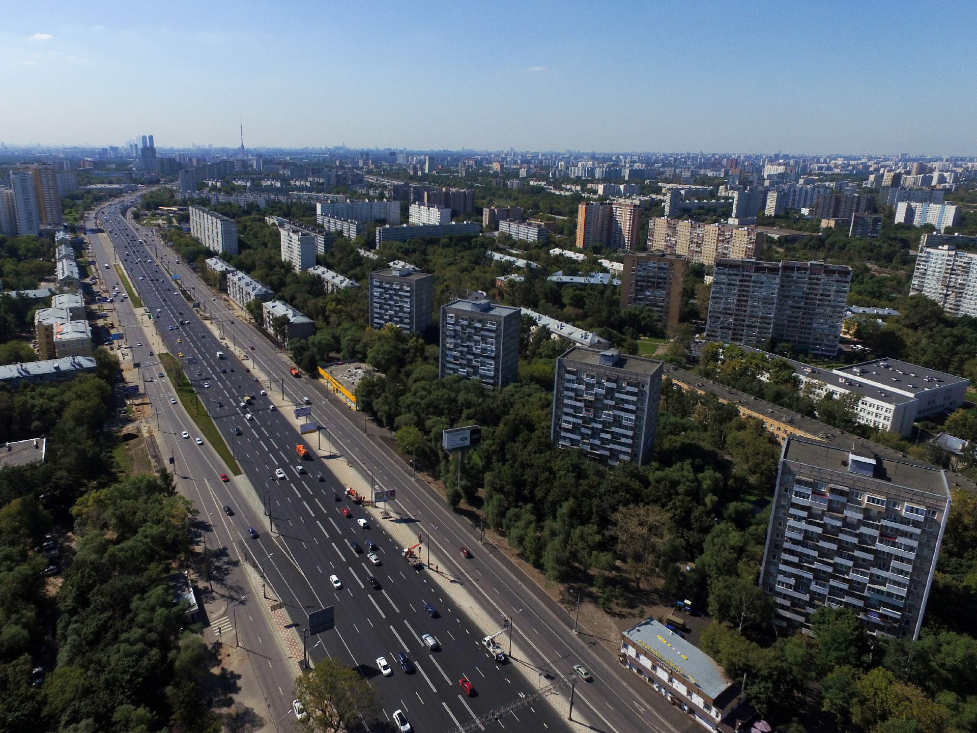 ярославское шоссе в москве