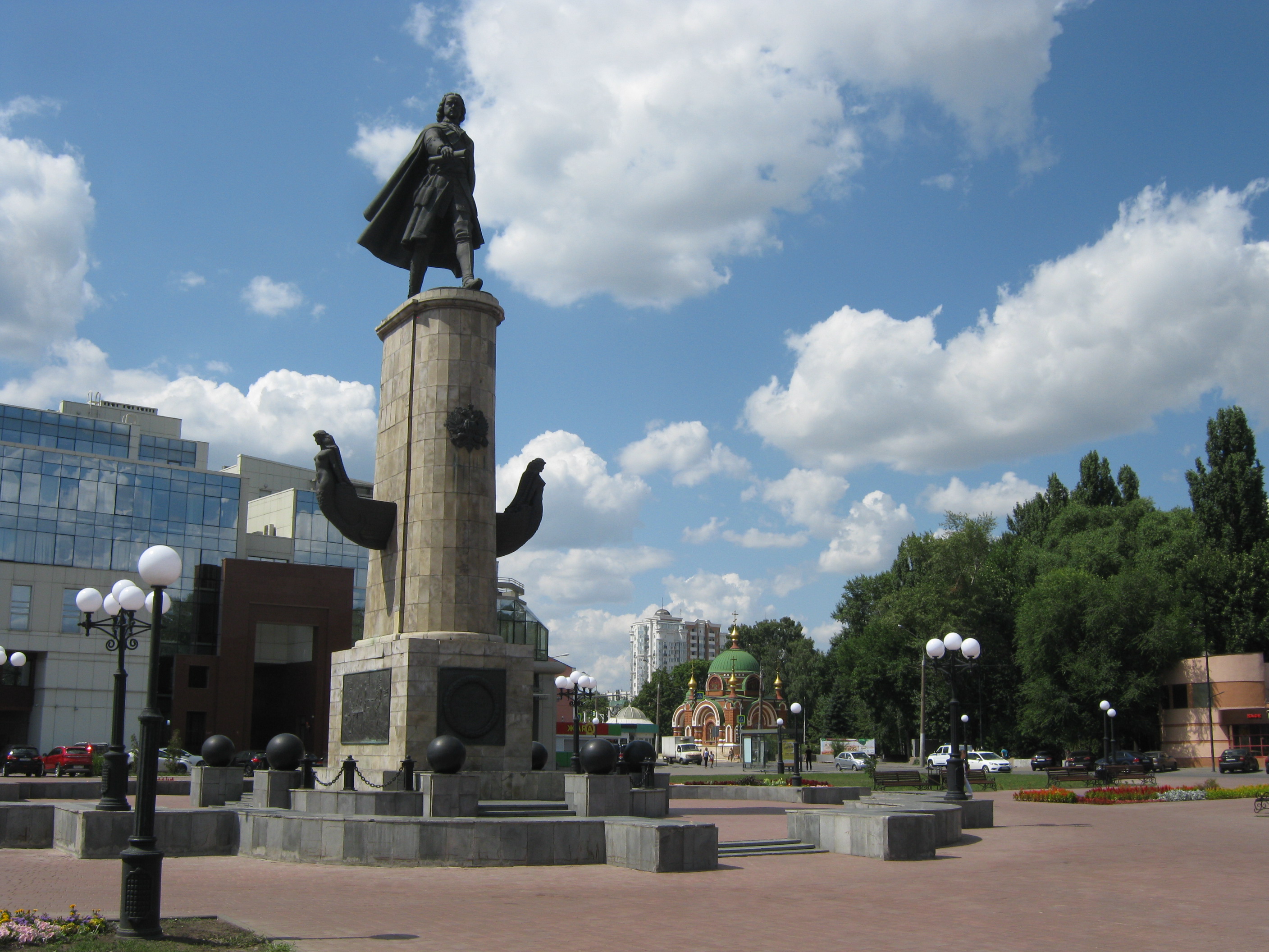 Площадь петра великого в липецке