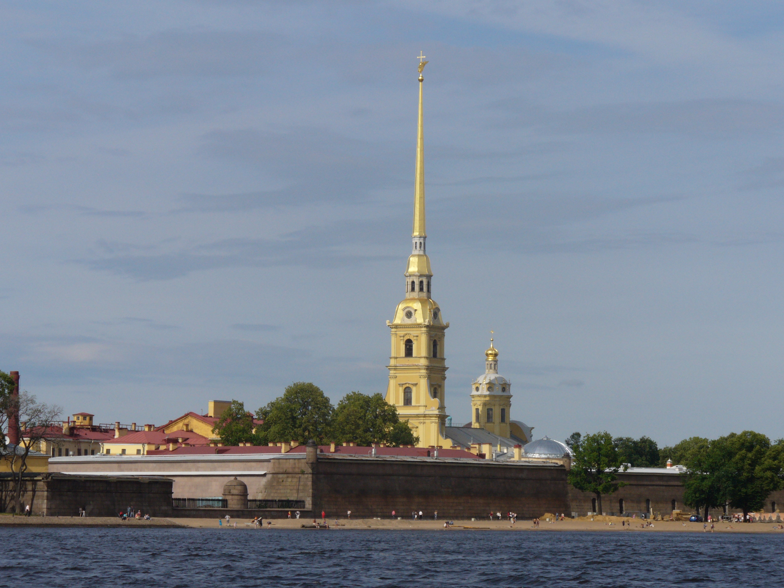 Петропавловская крепость фото и описание