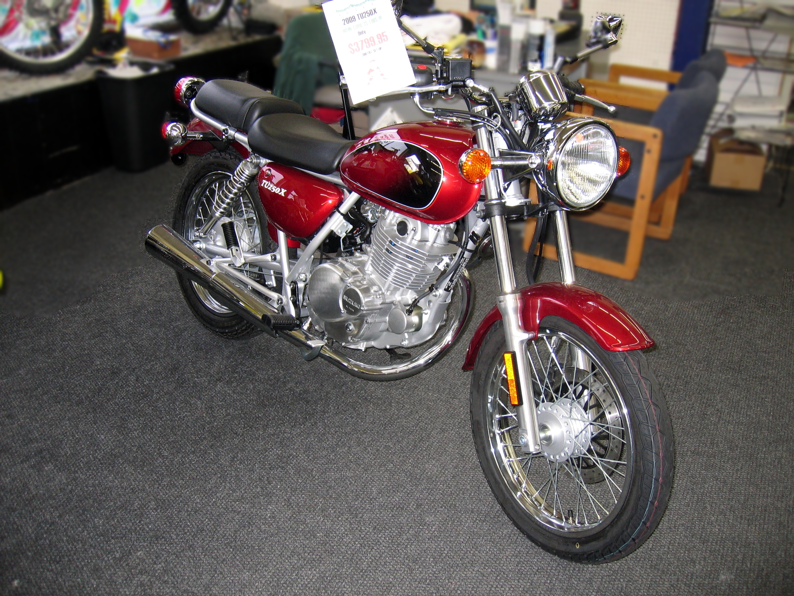 used suzuki tu250x for sale near me