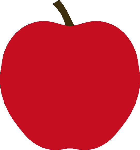 File:Red apple with leaf.svg - Wikimedia Commons