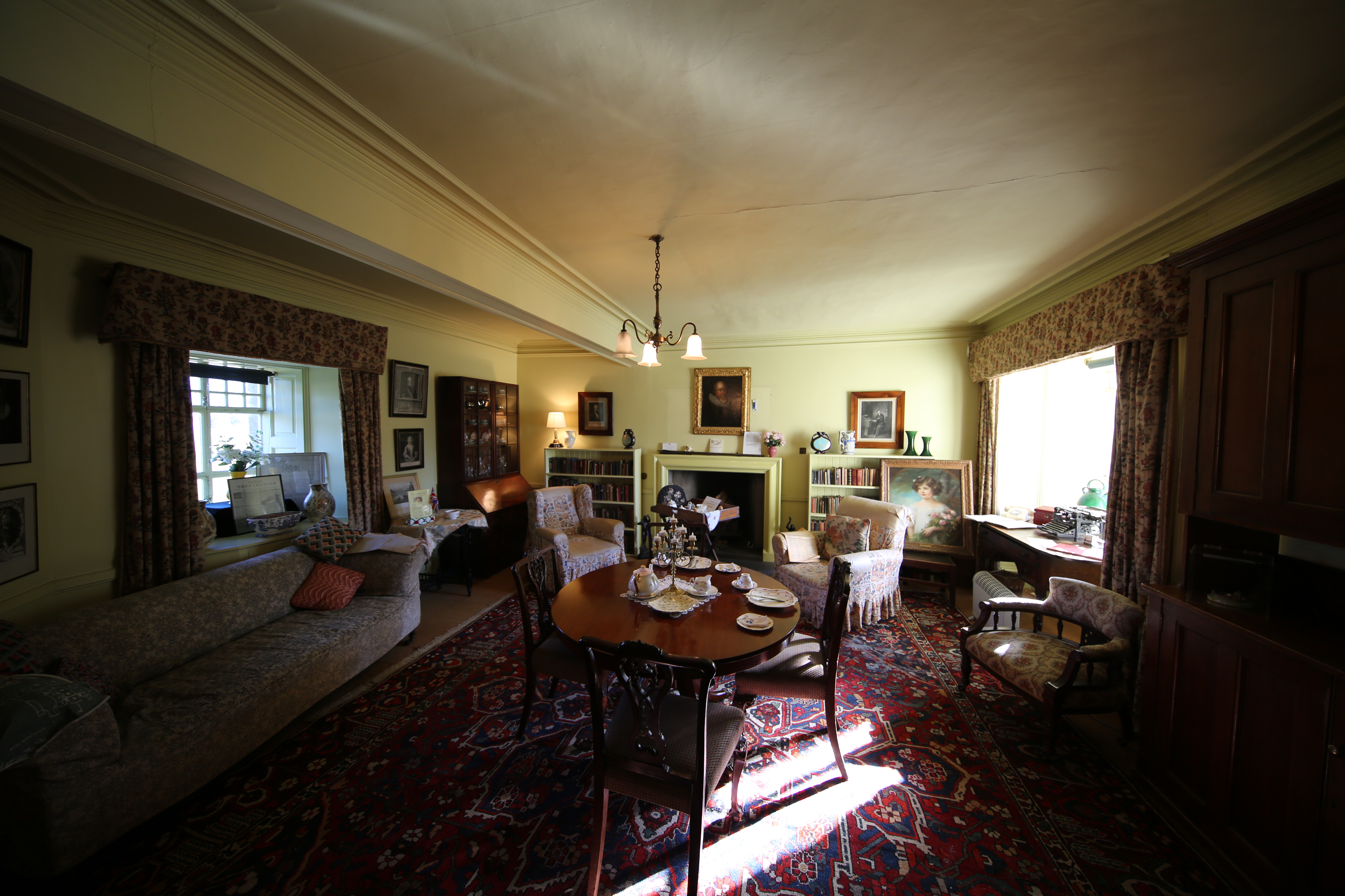 File Braemar Castle Morning Room Jpg Wikimedia Commons