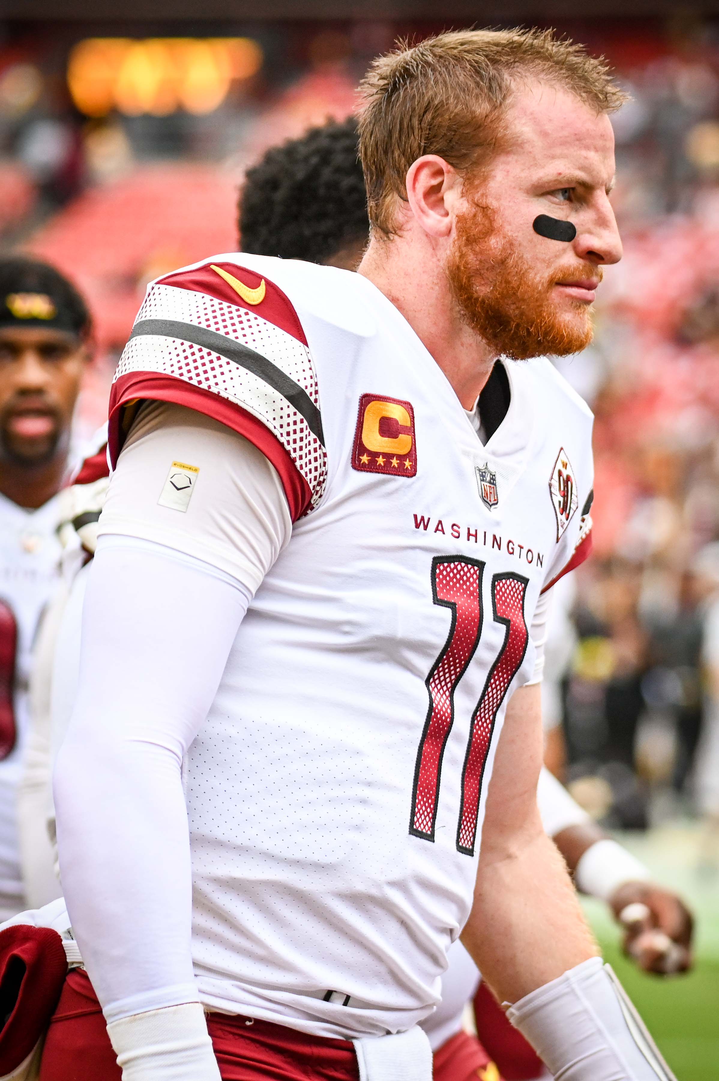 carson wentz commanders photo