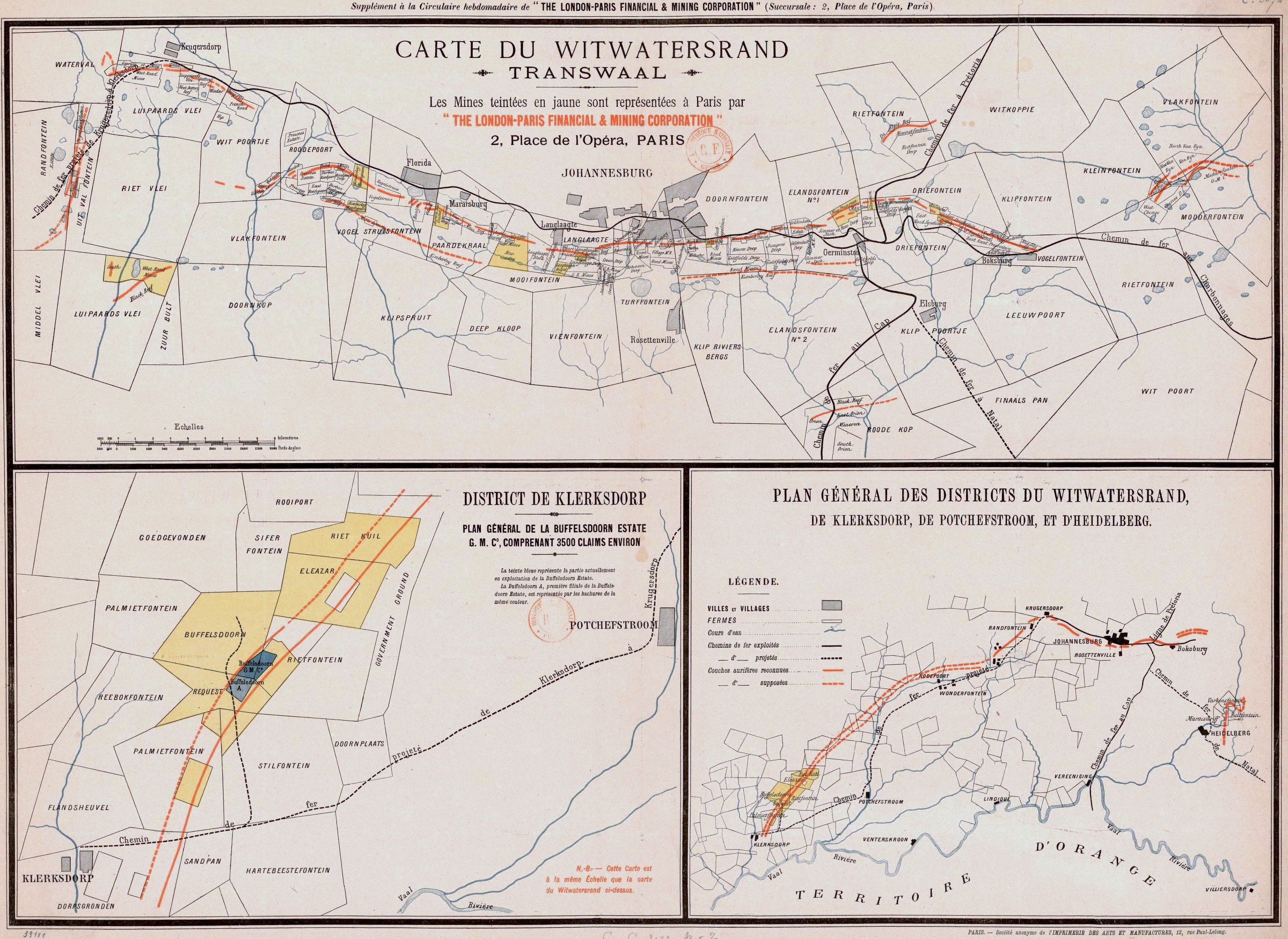 File Carte Du Witwatersrand Transvaal Jpg Wikimedia Commons