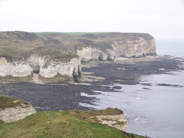 File:Cliffs and caves, Selwick Bay - geograph.org.uk - 605791.jpg
