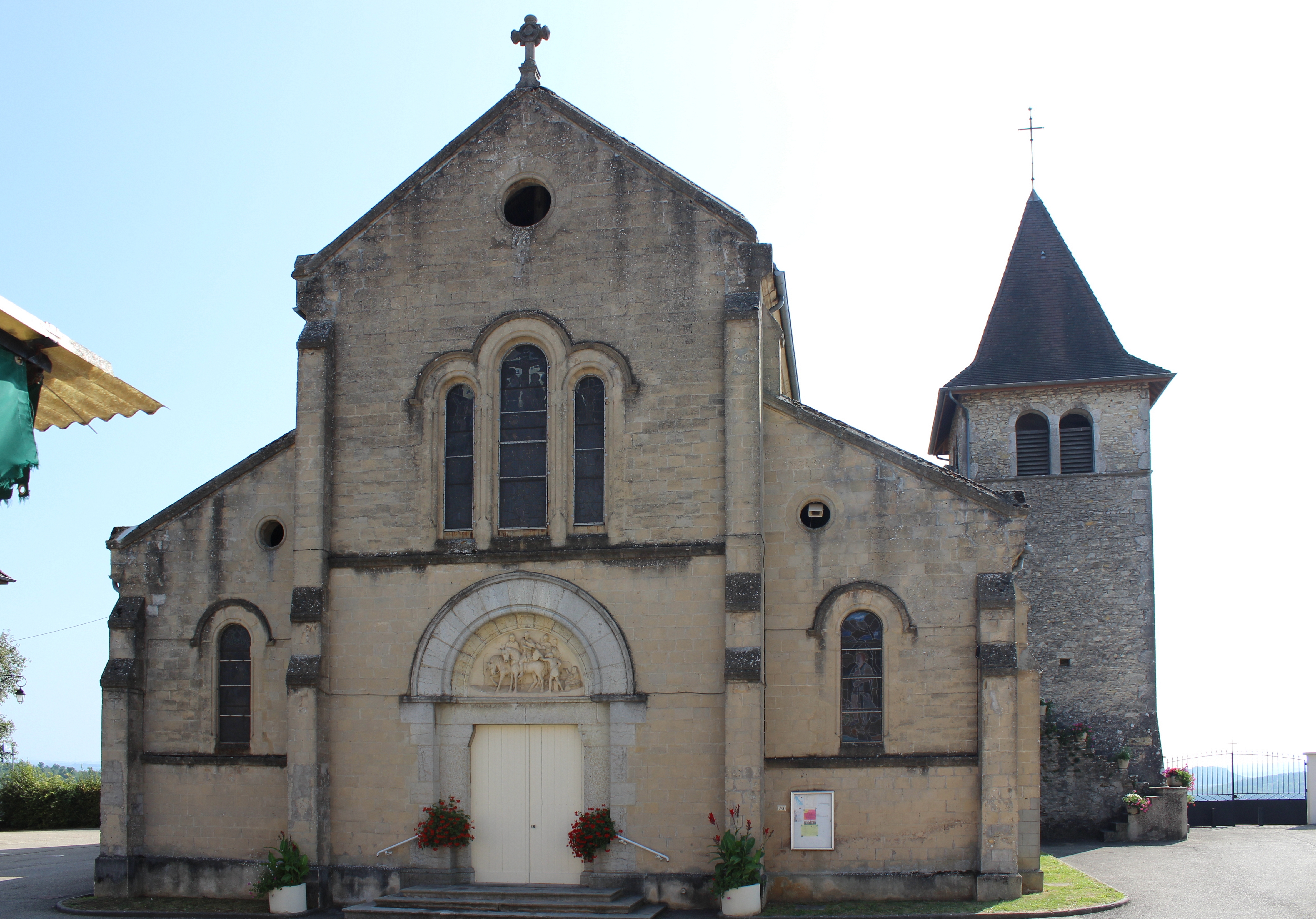 Eglise de Courtenay  France Auvergne-Rhône-Alpes Isère Courtenay 38510
