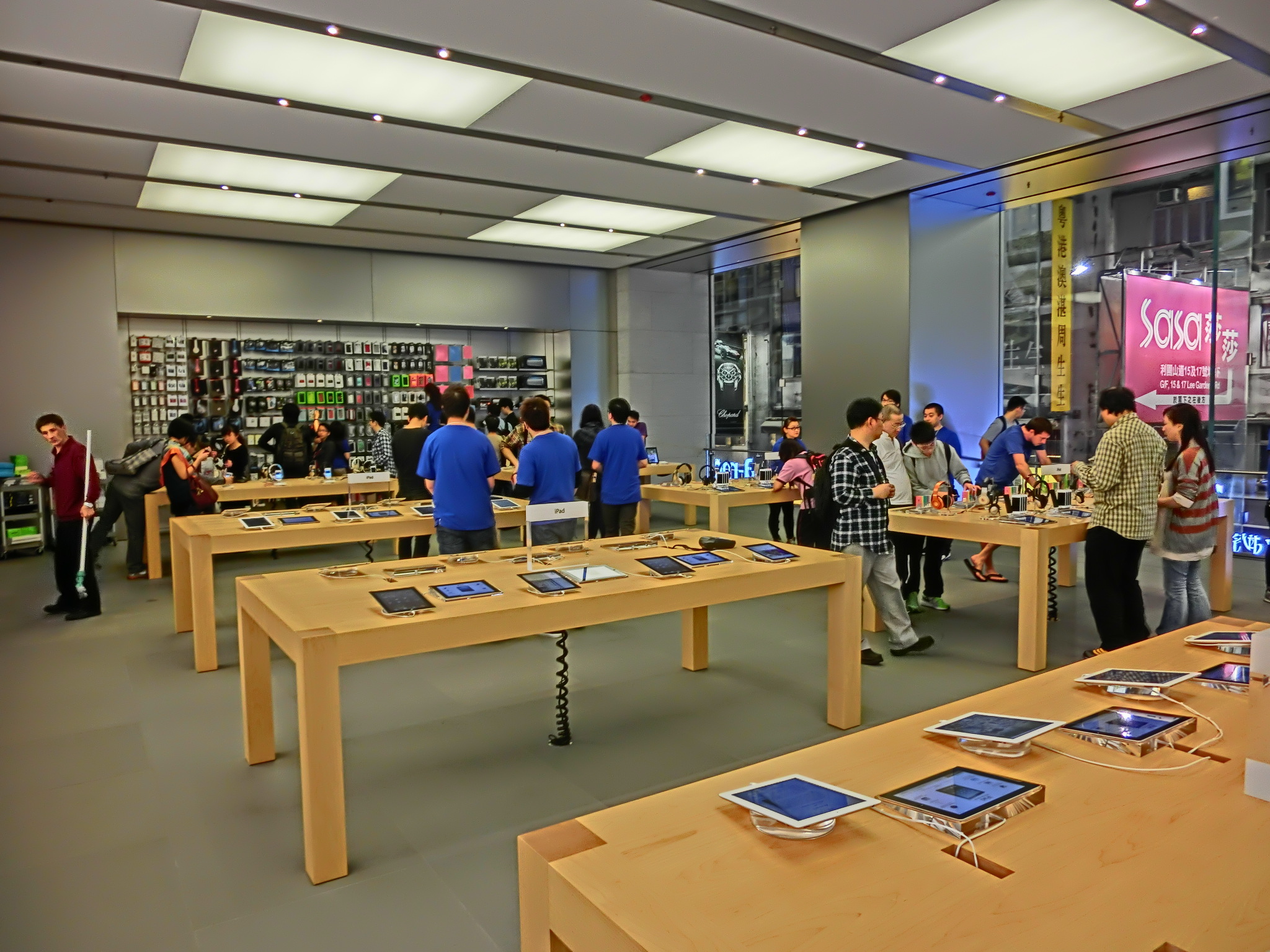 File Hk Cwb Hysan Place Mall Shop Apple Store Interior