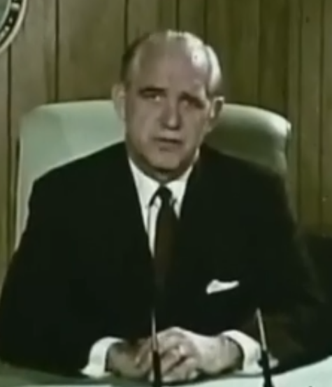 John E. Davis in 1969 Civil Defense film