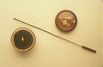 File:Lincoln skull fragments and probe.jpg