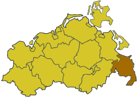 Landkreis Uecker-Randow i Mecklenburg-Vorpommern