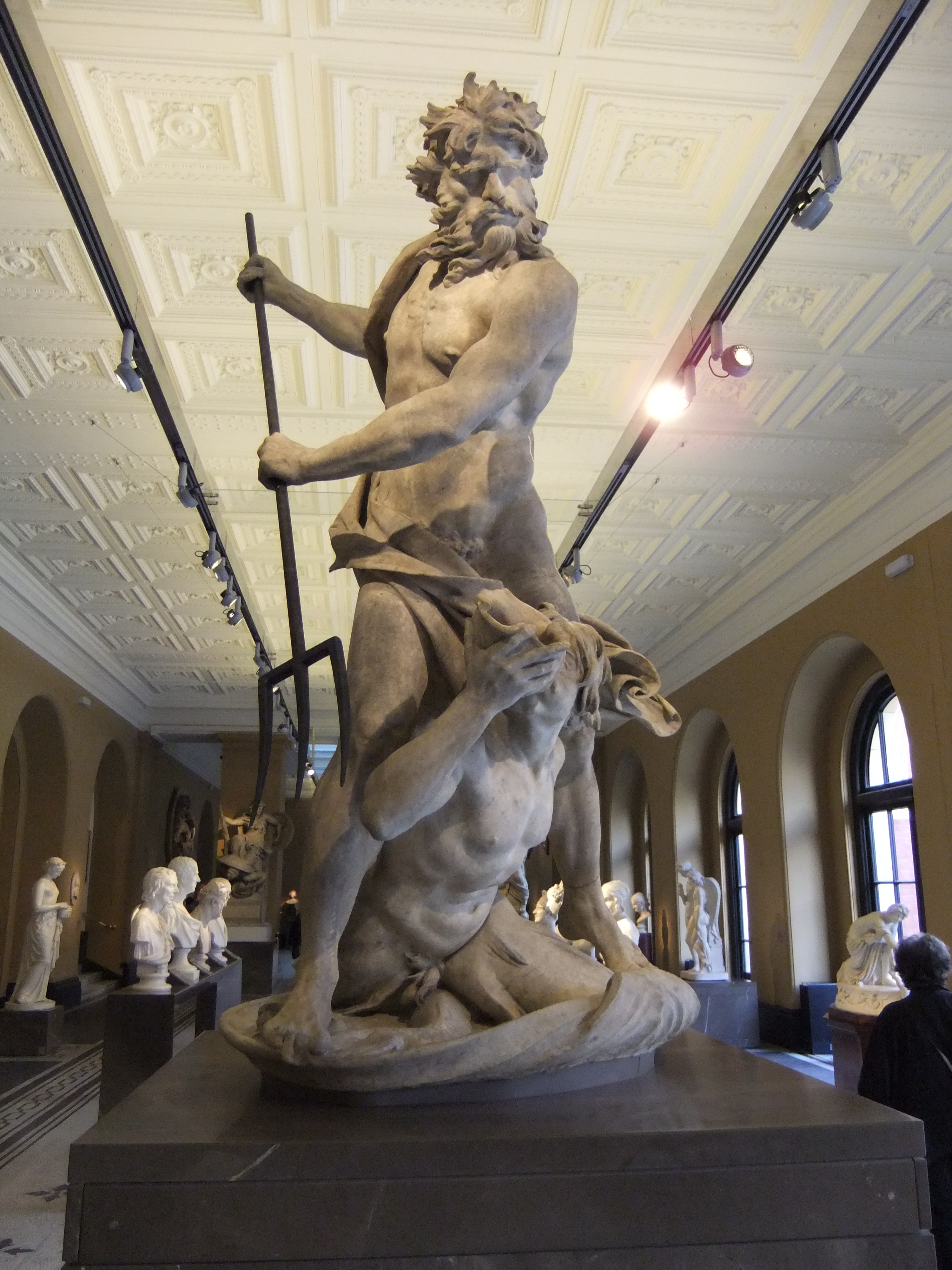 Sculpture on display at the Victoria and Albert Museum