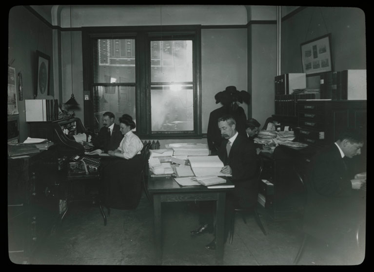 File:Processing Lincoln Farm Association Membership Certificates.jpg