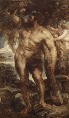 <i>Hercules in the Garden of the Hesperides</i> 1638 painting by Peter Paul Rubens