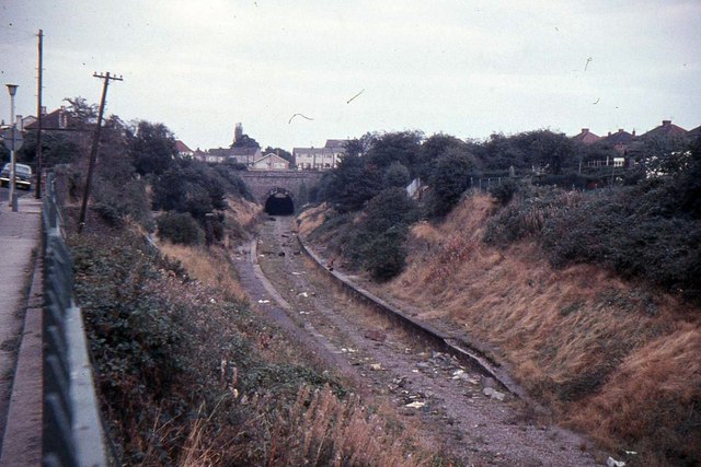 File:Staple Hill railway station in 1967.jpg